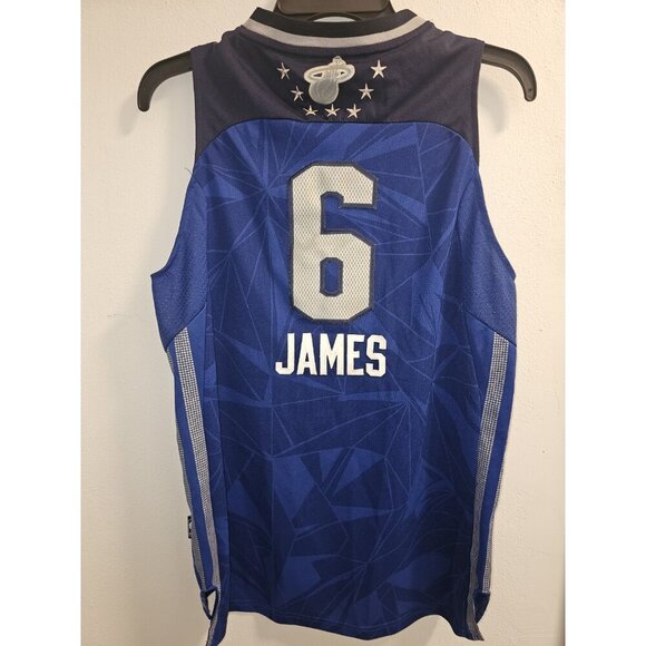 Authentic Adidas Lebron James 2011 All-Star Game Swingman Jersey KidL Miami Heat - Picture 12 of 16